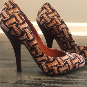 Never worn Missoni heels!